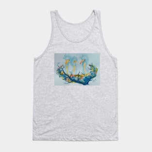 Baby Herons - birds in nest Tank Top